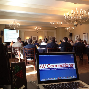 Meeting audio visual rentals winston salem by AV Connections Inc